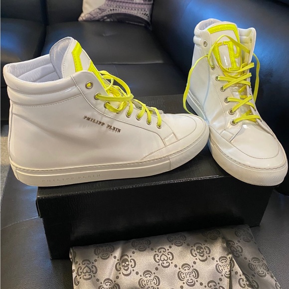 Philipp Plein patent leather high tops - Picture 2 of 7